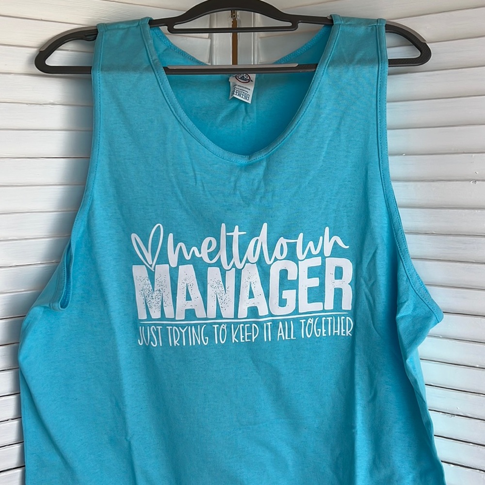XL Meltdown Manager Tank top